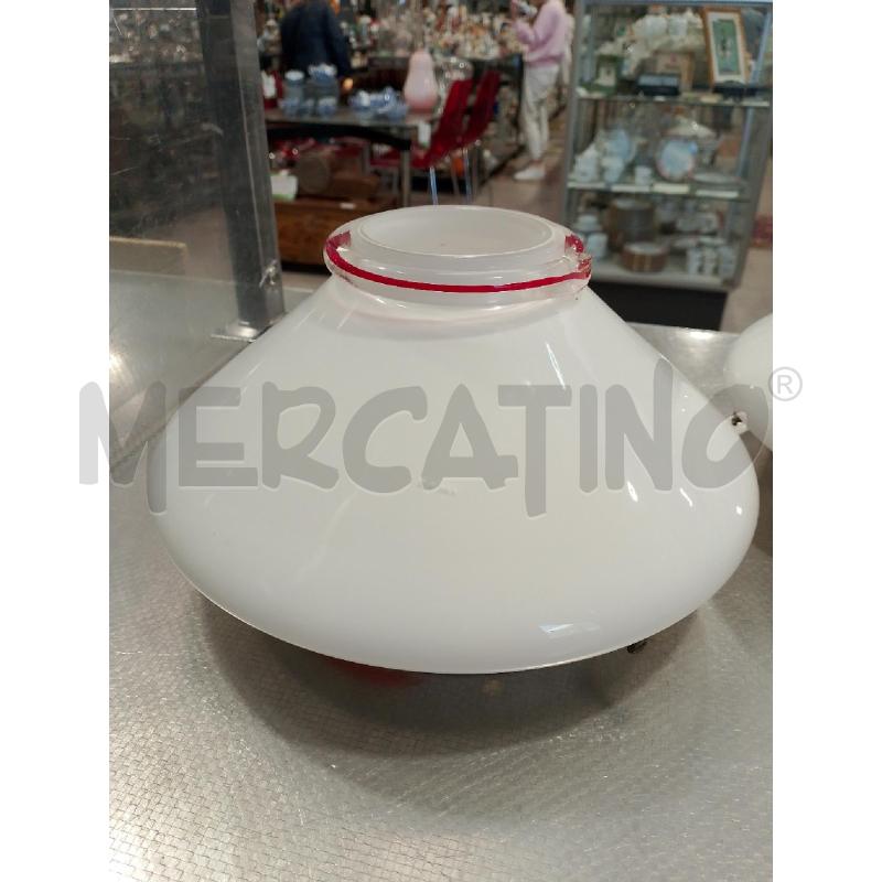 APPLIQUE VETRO BORDO ROSSO | Mercatino dell'Usato San giovanni teatino 1