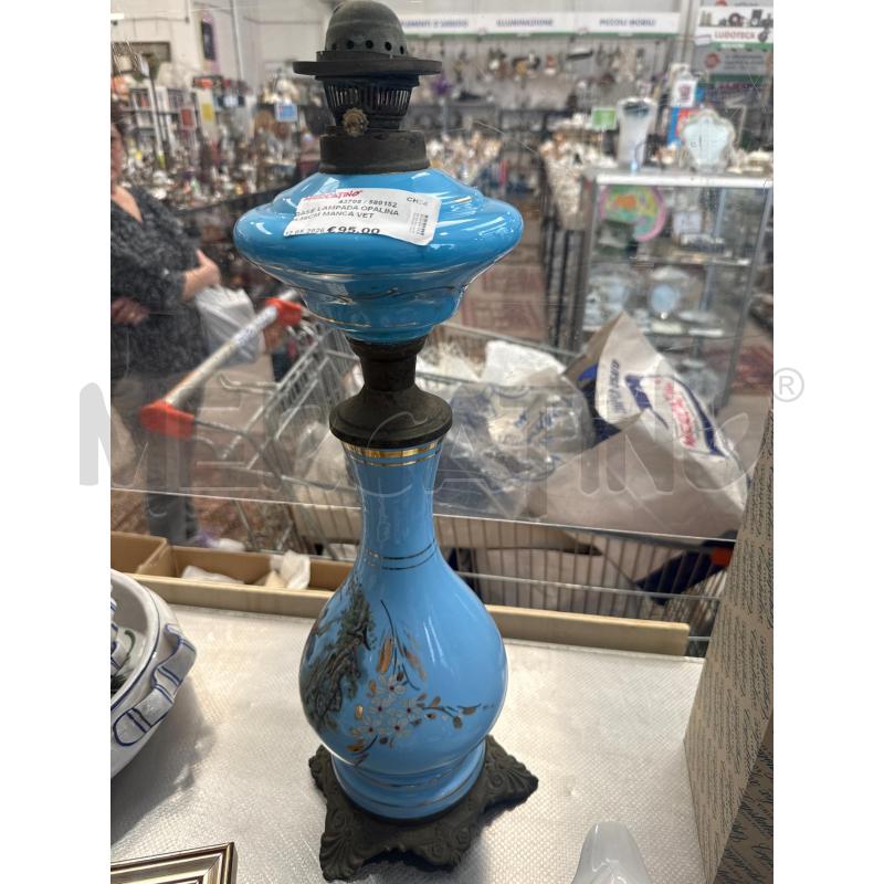 BASE LAMPADA OPALINA H.56CM MANCA VETRO | Mercatino dell'Usato San giovanni teatino 1