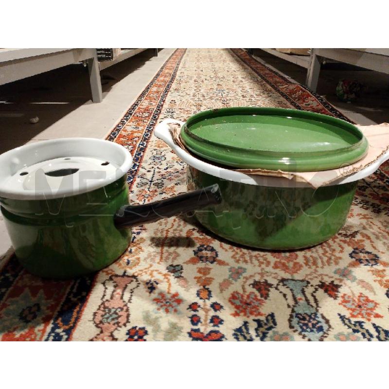 BATTERIA PENTOLE FRATELLI ONOFRI VERDE | Mercatino dell'Usato San giovanni teatino 2