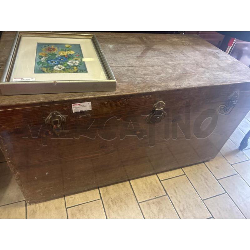 BAULE LEGNO GRANDE | Mercatino dell'Usato San giovanni teatino 1