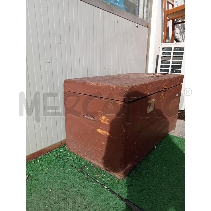 BAULE MARRONE LEGNO | Mercatino dell'Usato San giovanni teatino 2