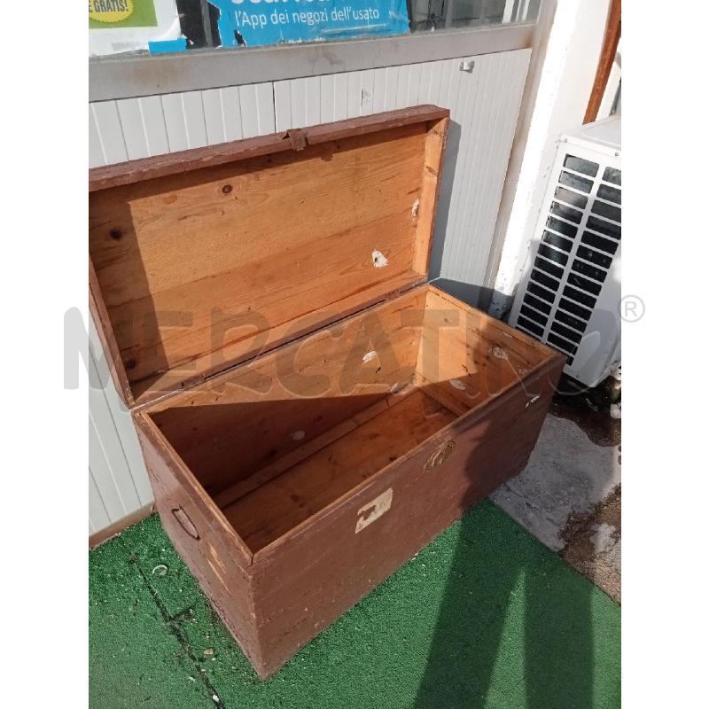BAULE MARRONE LEGNO | Mercatino dell'Usato San giovanni teatino 3