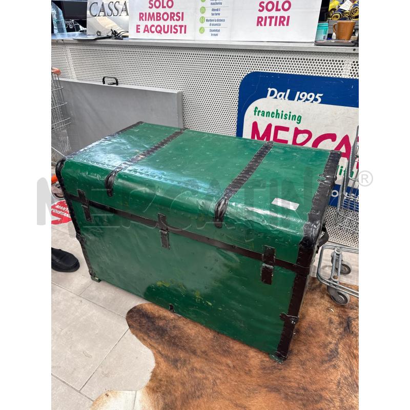 BAULE VERDE E NERO GRANDE | Mercatino dell'Usato San giovanni teatino 1