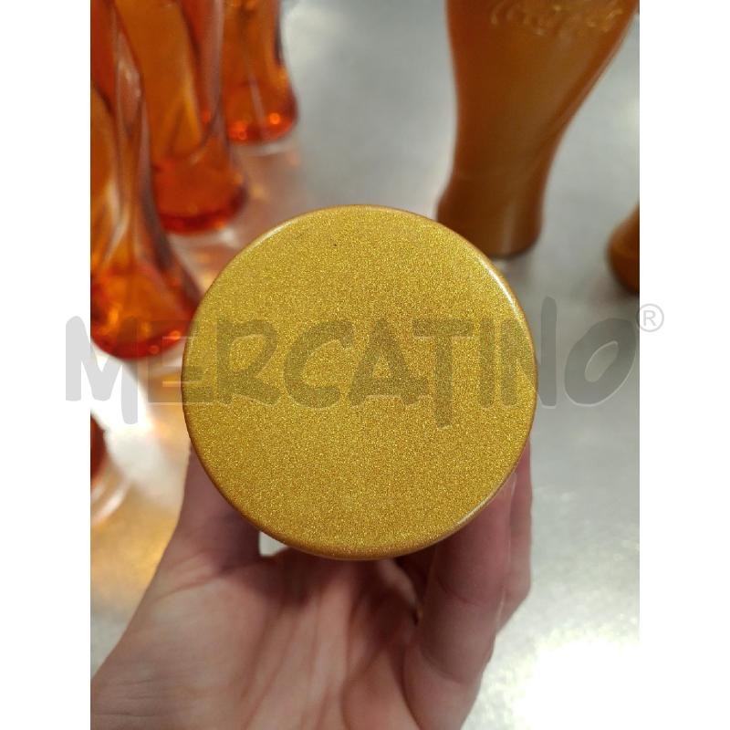 BICCHIERE COCA COLA TRIS DORATO | Mercatino dell'Usato San giovanni teatino 3
