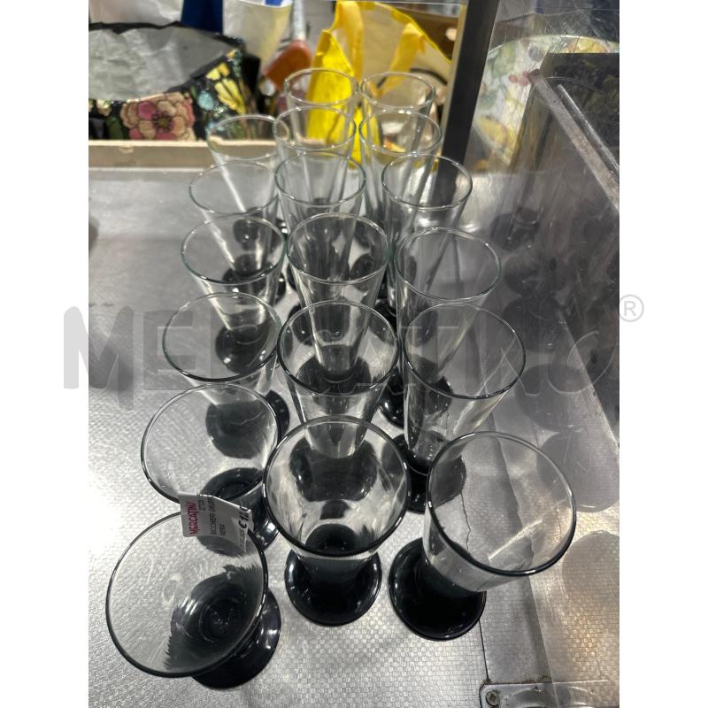 BICCHIERI GRUPPO BASE NERA | Mercatino dell'Usato San giovanni teatino 1