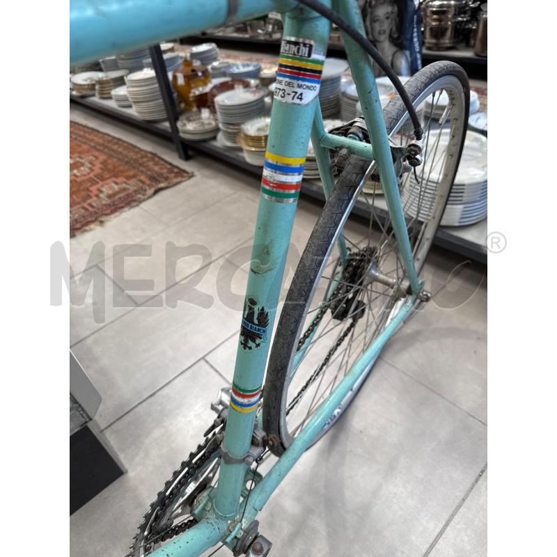 BICICLETTA DA CORSA BIANCHI AZZURRA | Mercatino dell'Usato San giovanni teatino 4