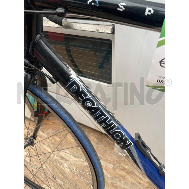 BICICLETTA UOMO DECATHLON 7.1 SPORT ROAD BLU  | Mercatino dell'Usato San giovanni teatino 2