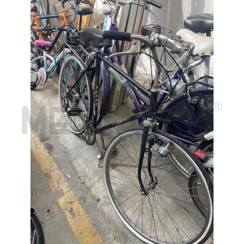 BICICLETTA UOMO NERA FRENO A BACCHETTA | Mercatino dell'Usato San giovanni teatino 1