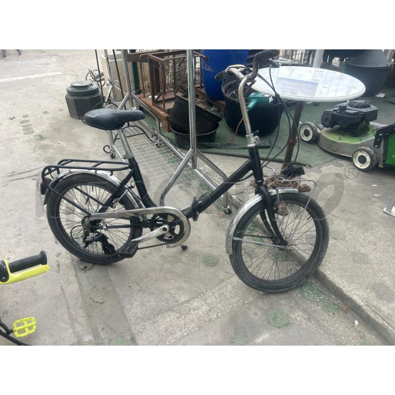 BICICLETTA UOMO RICHIUDIBILE NERA | Mercatino dell'Usato San giovanni teatino 1