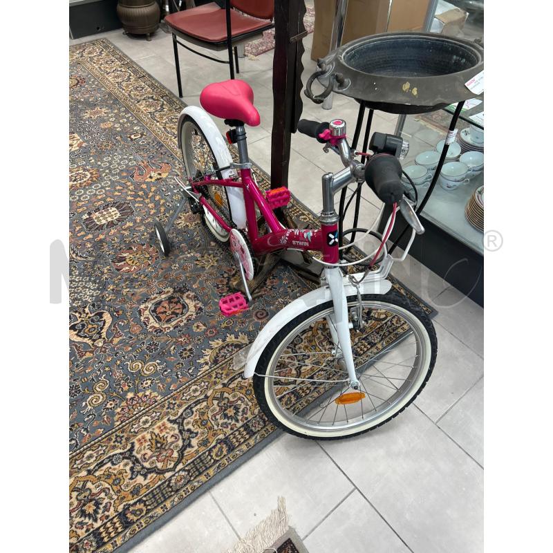 BICICLETTINA BAMBINA BTWIN ROSA | Mercatino dell'Usato San giovanni teatino 1