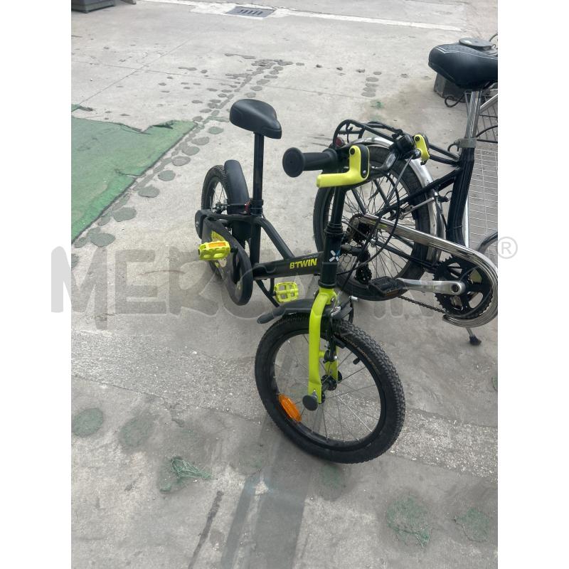 BICICLETTINA BAMBINO BTWIN NERA | Mercatino dell'Usato San giovanni teatino 1