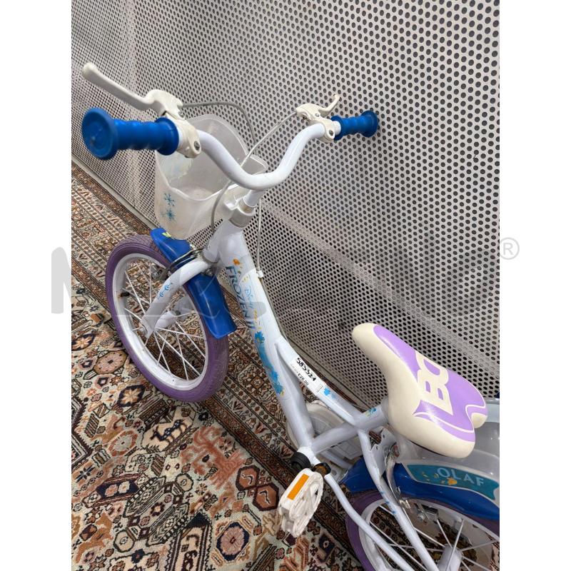 BICICLETTINA BAMBINO FROZEN BIANCA AZZURRA | Mercatino dell'Usato San giovanni teatino 2