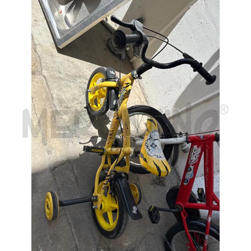 BICICLETTINA BAMBINO GIALLA E NERA | Mercatino dell'Usato San giovanni teatino 1