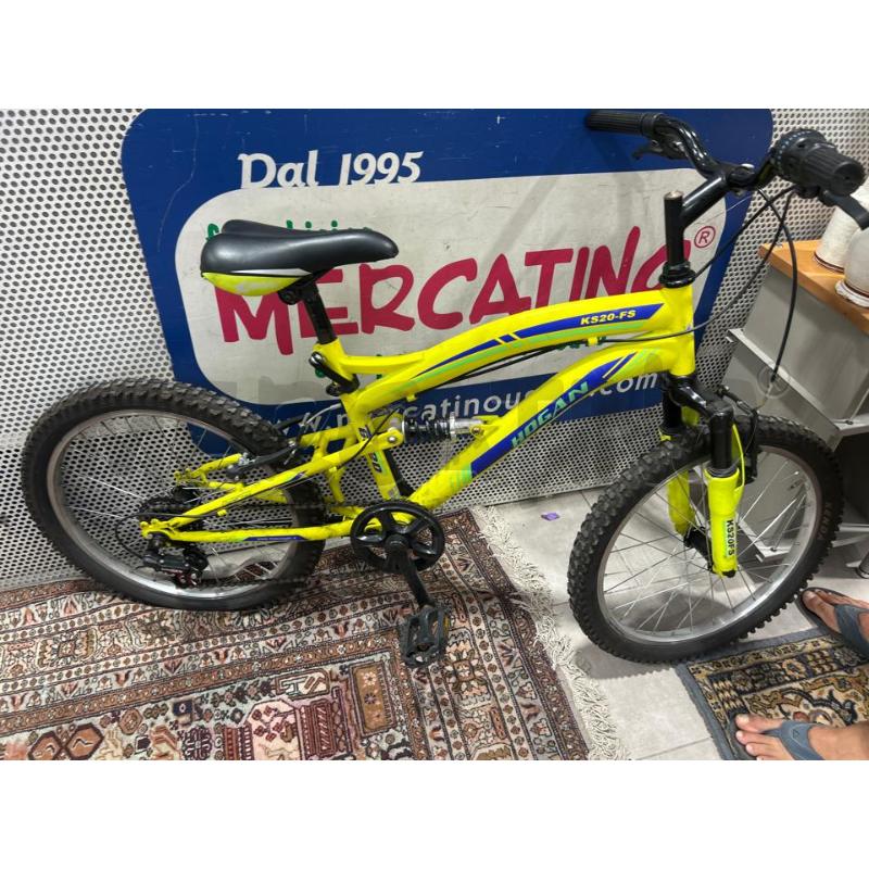 BICICLETTINA BAMBINO HOGAN GIALLA BLU | Mercatino dell'Usato San giovanni teatino 1