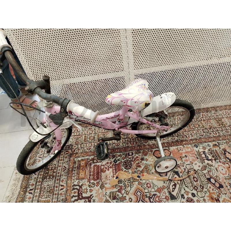 BICICLETTINA BAMBINO ROSA CON ROTELLE | Mercatino dell'Usato San giovanni teatino 1