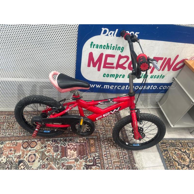 BICICLETTINA BAMBINO ROSSA FRW | Mercatino dell'Usato San giovanni teatino 1