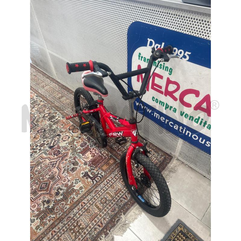 BICICLETTINA BAMBINO ROSSA FRW | Mercatino dell'Usato San giovanni teatino 2