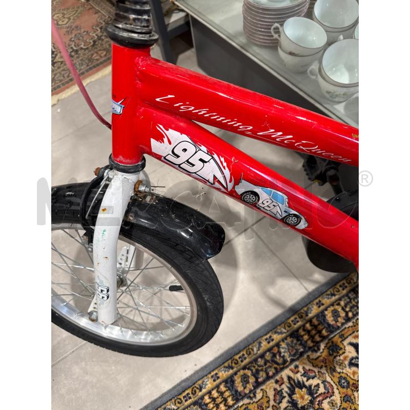 BICICLETTINA BAMBINO SAETA MCQUEEN | Mercatino dell'Usato San giovanni teatino 2