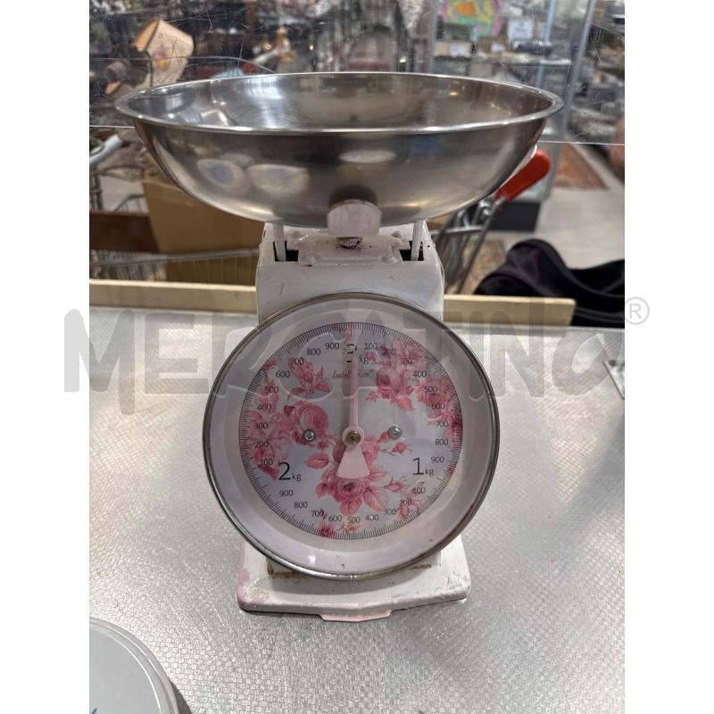 BILANCIA BIANCA FIORI ROSA | Mercatino dell'Usato San giovanni teatino 1