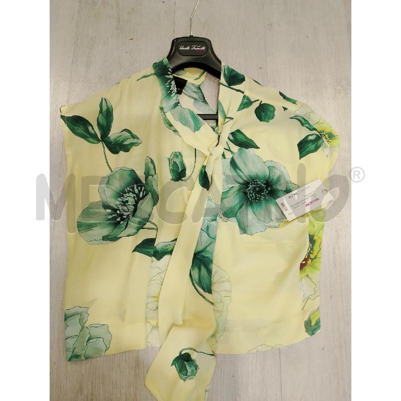 BLUSA DONNA PINKO GIALLA FIORI | Mercatino dell'Usato San giovanni teatino 1
