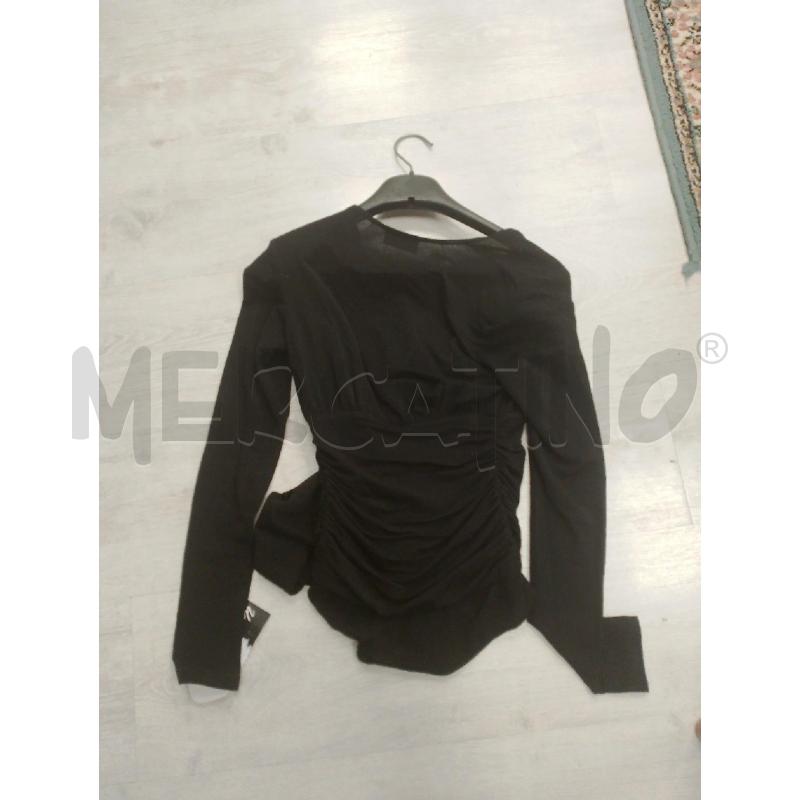 BODY DONNA ELISABETTA FRANCHI NERO GLITTERATO | Mercatino dell'Usato San giovanni teatino 2