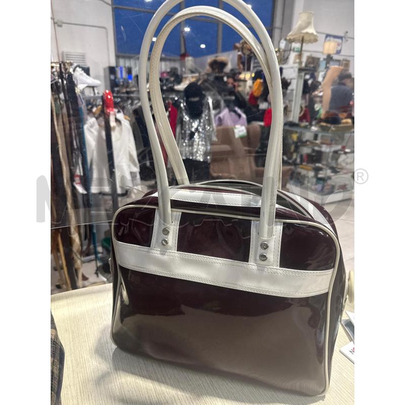 BORSA DONNA ADIDAS BORDEAUX VERNICE  | Mercatino dell'Usato San giovanni teatino 2