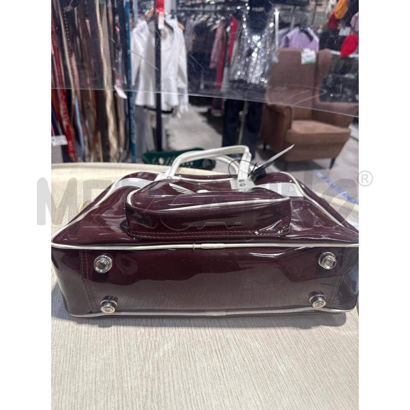 BORSA DONNA ADIDAS BORDEAUX VERNICE  | Mercatino dell'Usato San giovanni teatino 4