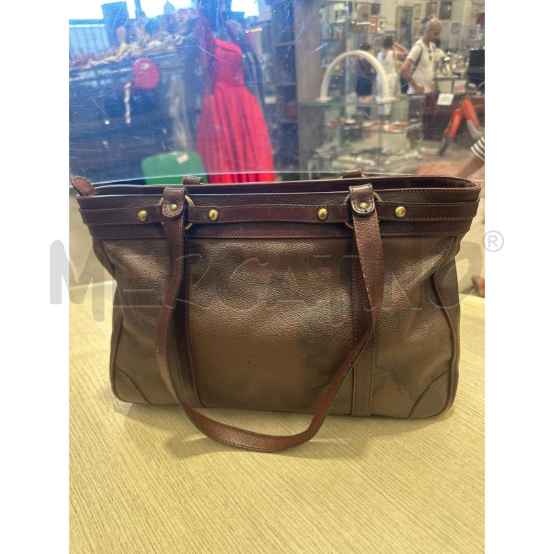 BORSA DONNA ALVIERO MARTINI MARRONE SCURO | Mercatino dell'Usato San giovanni teatino 1