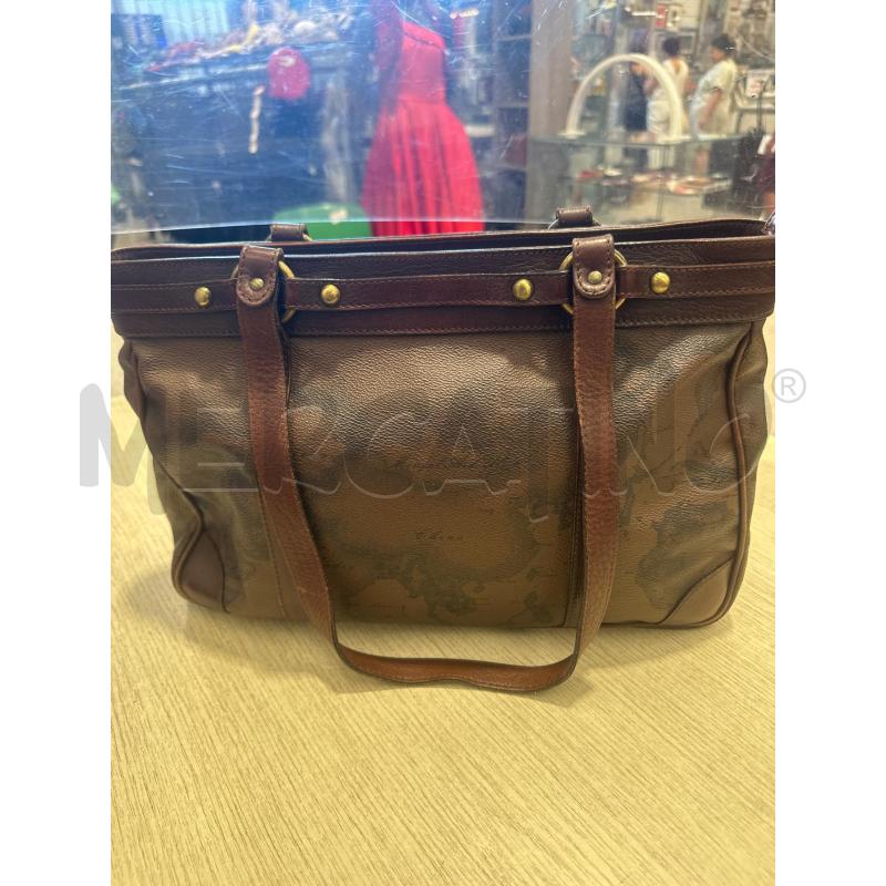 BORSA DONNA ALVIERO MARTINI MARRONE SCURO | Mercatino dell'Usato San giovanni teatino 2