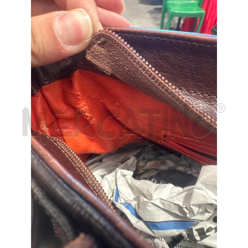 BORSA DONNA ALVIERO MARTINI MARRONE SCURO | Mercatino dell'Usato San giovanni teatino 3