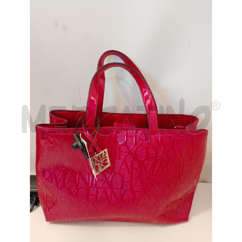 BORSA DONNA ARMANI EXCHANGE ROSSA | Mercatino dell'Usato San giovanni teatino 1