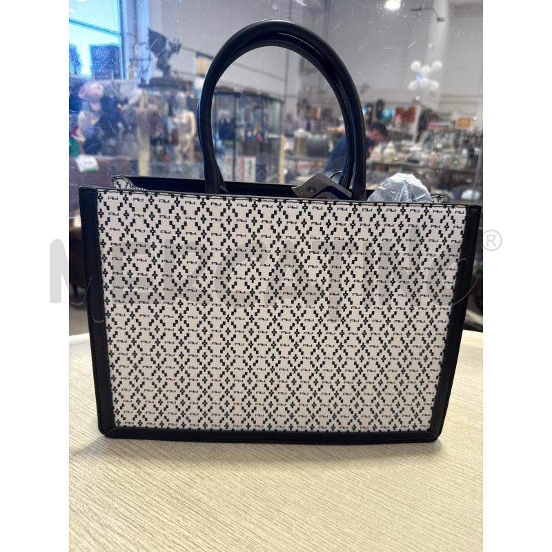 BORSA DONNA ARTIGLI BIANCA NERA  | Mercatino dell'Usato San giovanni teatino 1