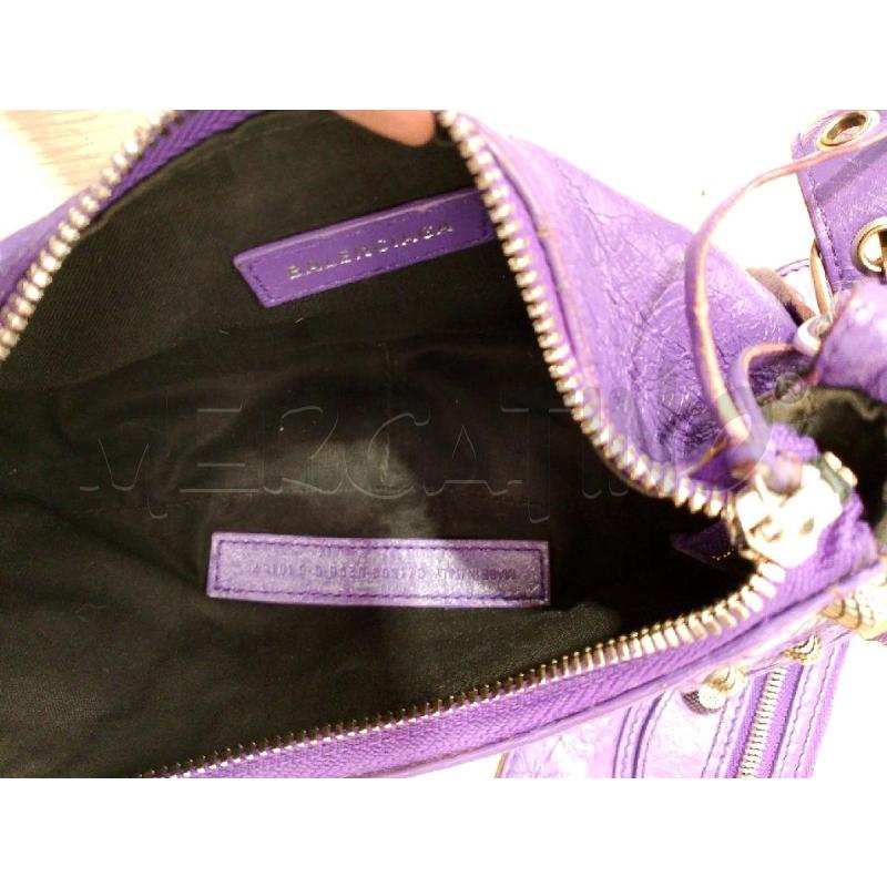 BORSA DONNA BALENCIAGA LE CAGOLE VIOLA  | Mercatino dell'Usato San giovanni teatino 4