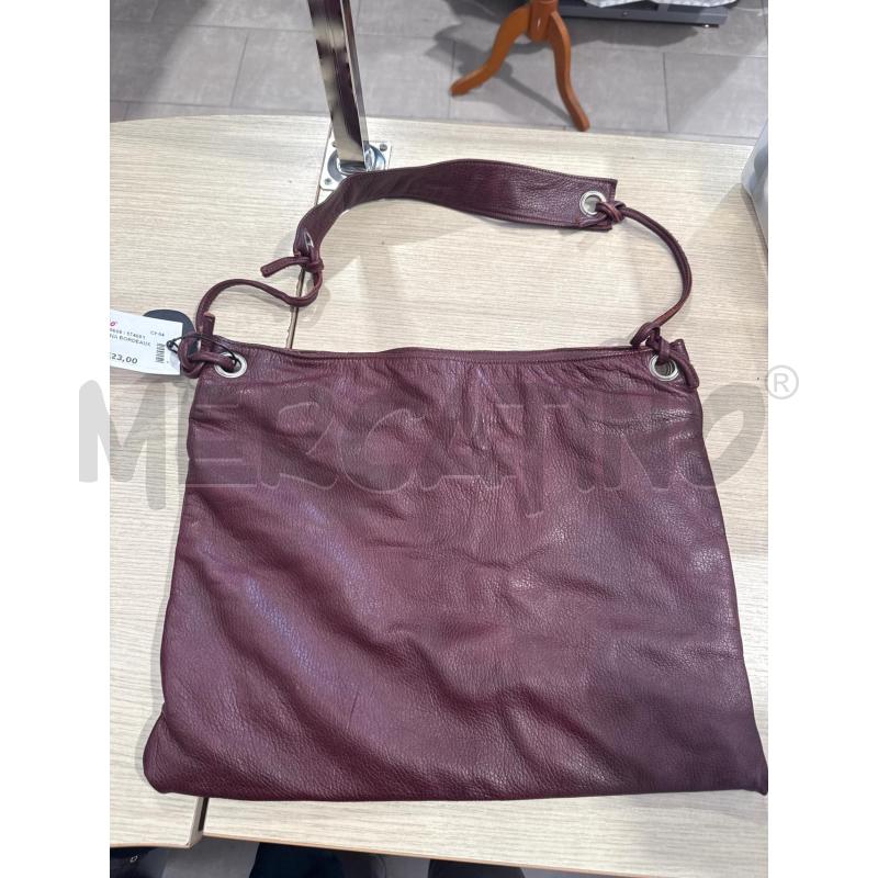 BORSA DONNA BORDEAUX PELLE  | Mercatino dell'Usato San giovanni teatino 1