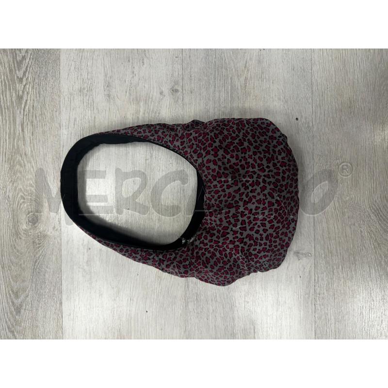 BORSA DONNA BOTTEGA VENETA REVERSIBILE NERA LEOPARDATO ROSA  | Mercatino dell'Usato San giovanni teatino 3