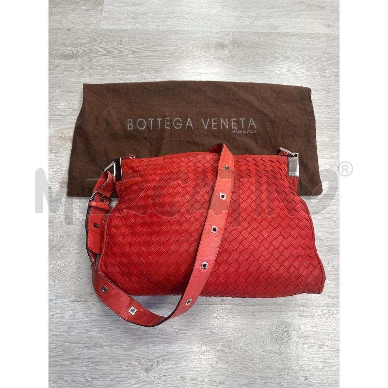 BORSA DONNA BOTTEGA VENETA ROSSA | Mercatino dell'Usato San giovanni teatino 1