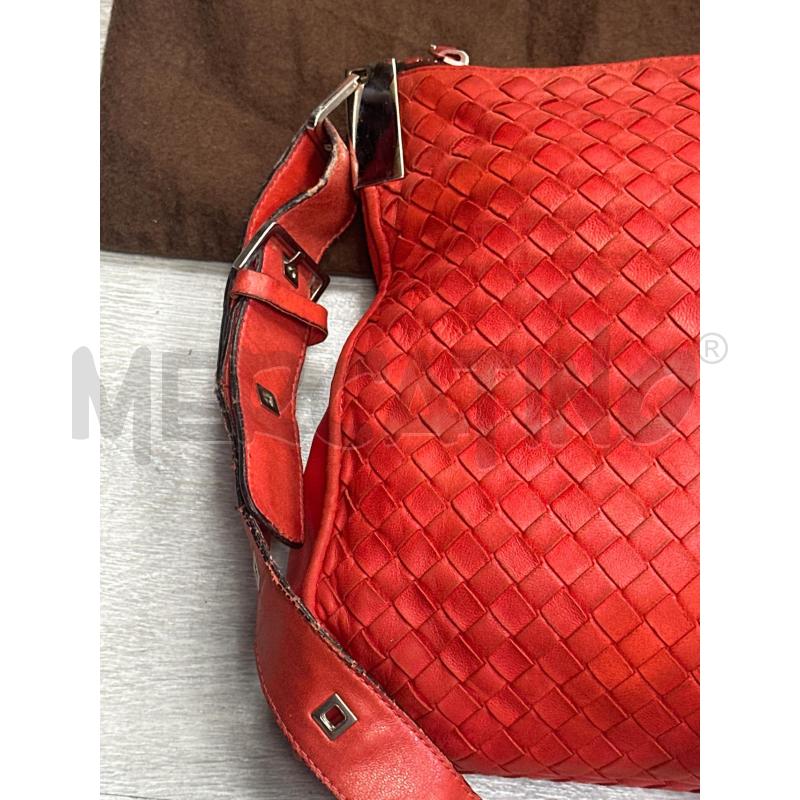 BORSA DONNA BOTTEGA VENETA ROSSA | Mercatino dell'Usato San giovanni teatino 2