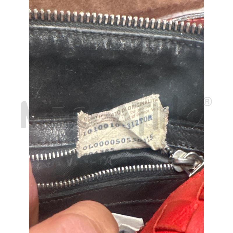 BORSA DONNA BOTTEGA VENETA ROSSA | Mercatino dell'Usato San giovanni teatino 4