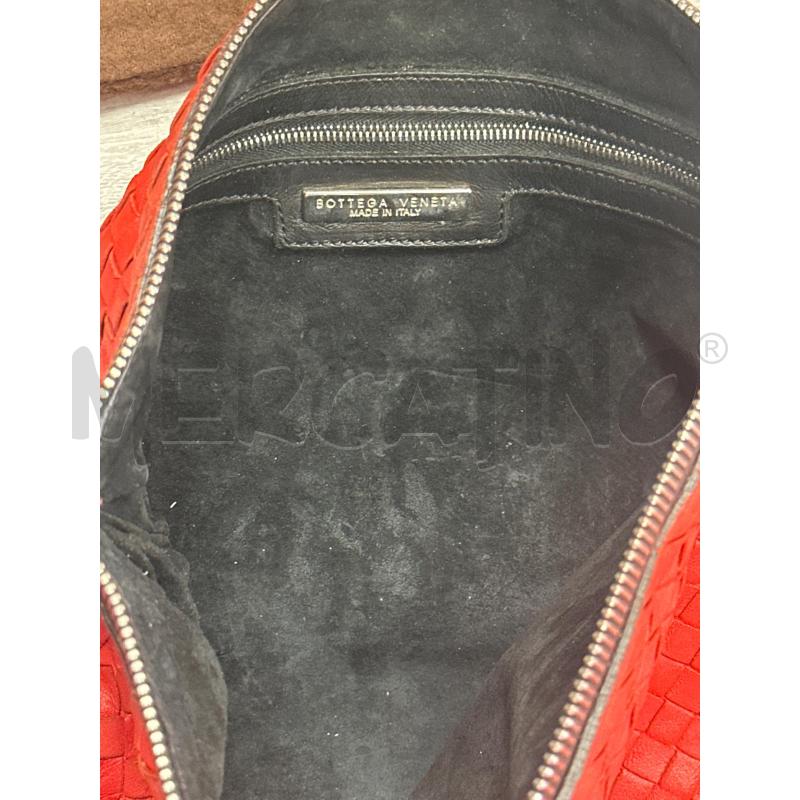 BORSA DONNA BOTTEGA VENETA ROSSA | Mercatino dell'Usato San giovanni teatino 5