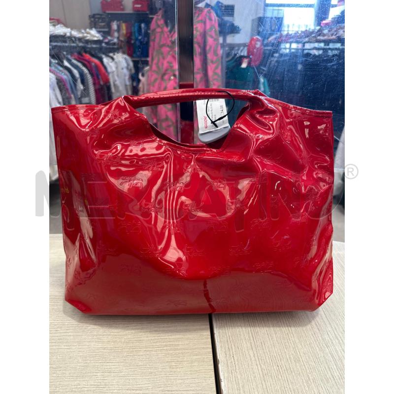 BORSA DONNA BYBLOS ROSSA VERNICE | Mercatino dell'Usato San giovanni teatino 1