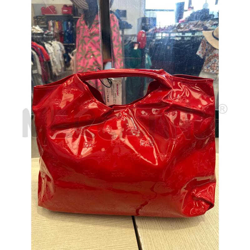 BORSA DONNA BYBLOS ROSSA VERNICE | Mercatino dell'Usato San giovanni teatino 2