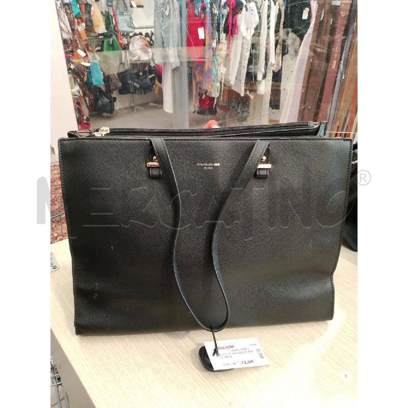BORSA DONNA DAVID JONES NERA | Mercatino dell'Usato San giovanni teatino 1