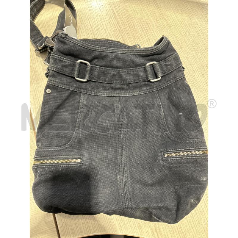 BORSA DONNA DIESEL NERO JEANS SCURO  | Mercatino dell'Usato San giovanni teatino 3