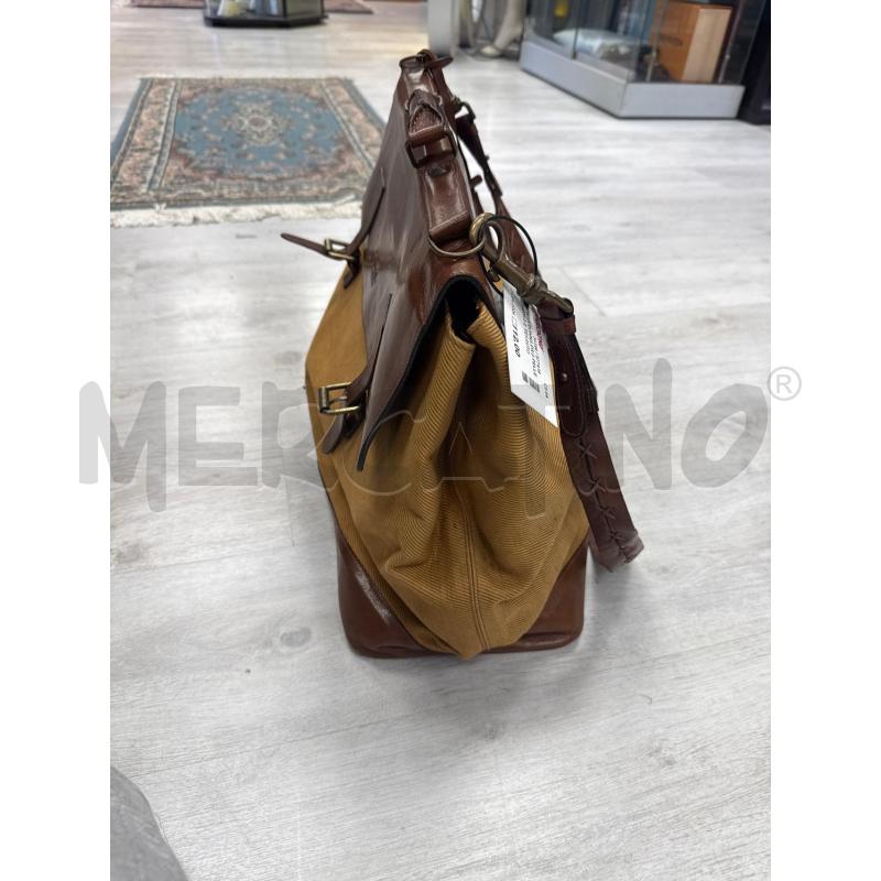 BORSA DONNA D&G PELLE MARRO E TESSUTO | Mercatino dell'Usato San giovanni teatino 2