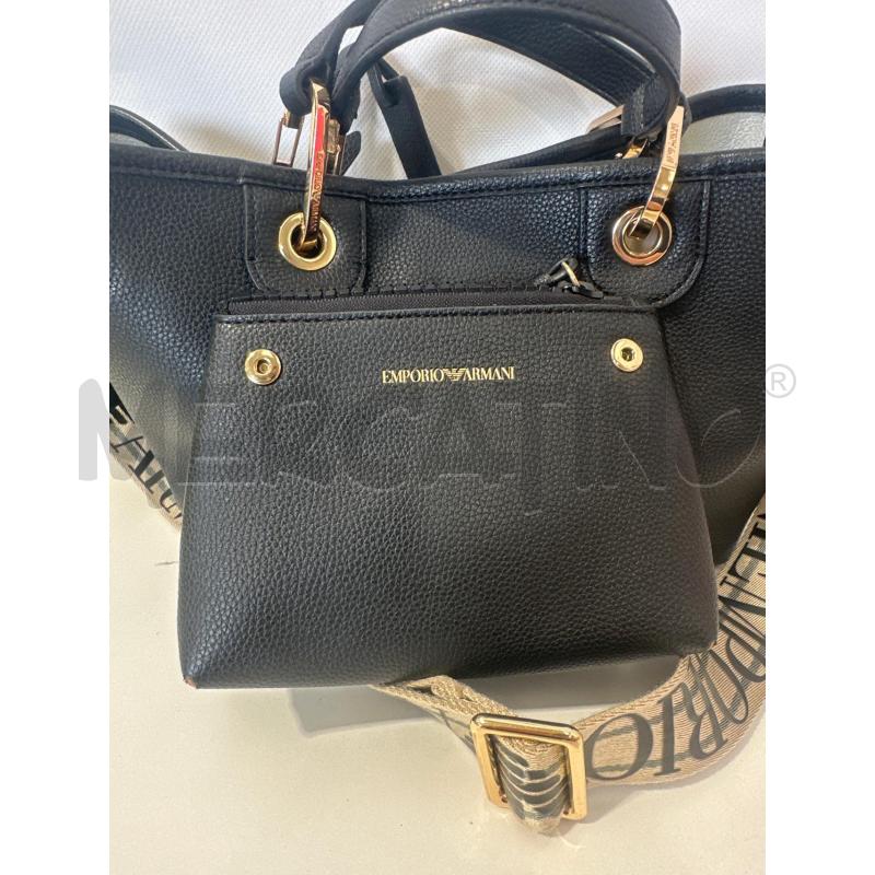 BORSA DONNA EMPORIO ARMANI NERA  | Mercatino dell'Usato San giovanni teatino 5