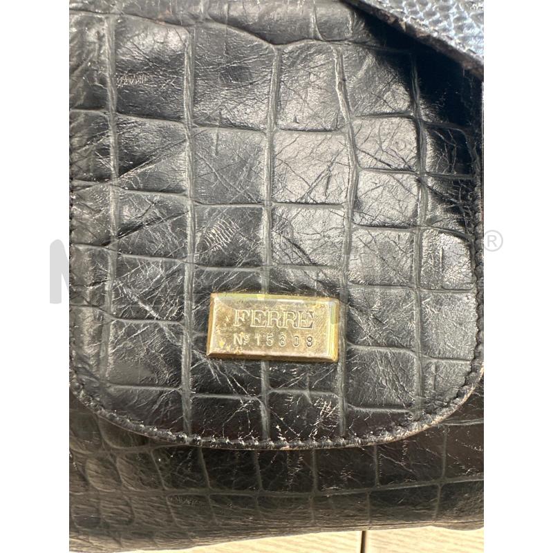 BORSA DONNA FERRE NERA | Mercatino dell'Usato San giovanni teatino 2