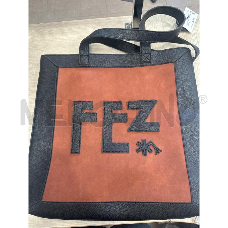 BORSA DONNA FEZ NERA MARRONE | Mercatino dell'Usato San giovanni teatino 1