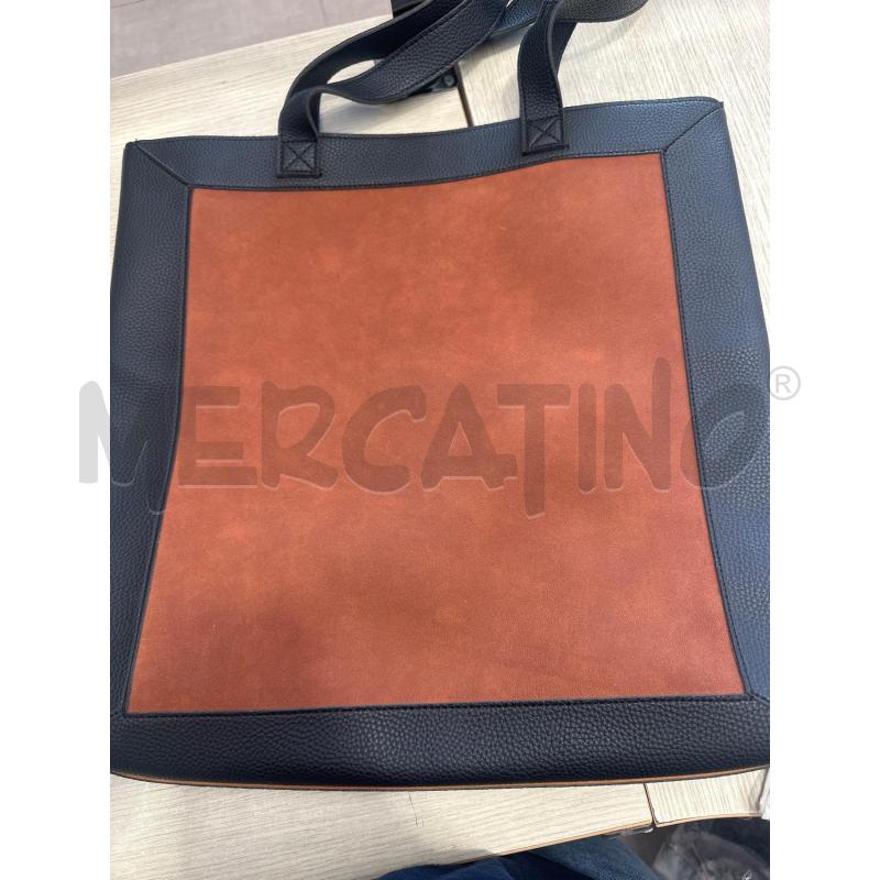 BORSA DONNA FEZ NERA MARRONE | Mercatino dell'Usato San giovanni teatino 3