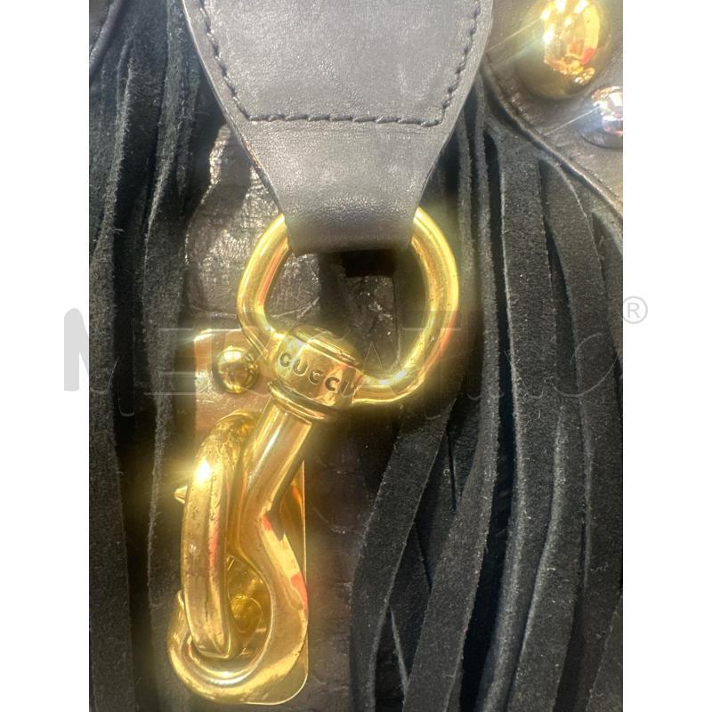 BORSA DONNA GUCCI FRANGE NERA | Mercatino dell'Usato San giovanni teatino 2