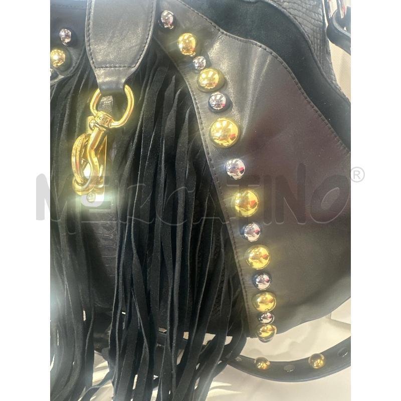 BORSA DONNA GUCCI FRANGE NERA | Mercatino dell'Usato San giovanni teatino 3